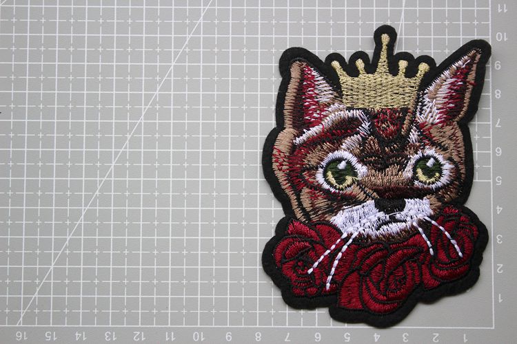 Embroidery Kitty DIY Sticker Accessories EA0022