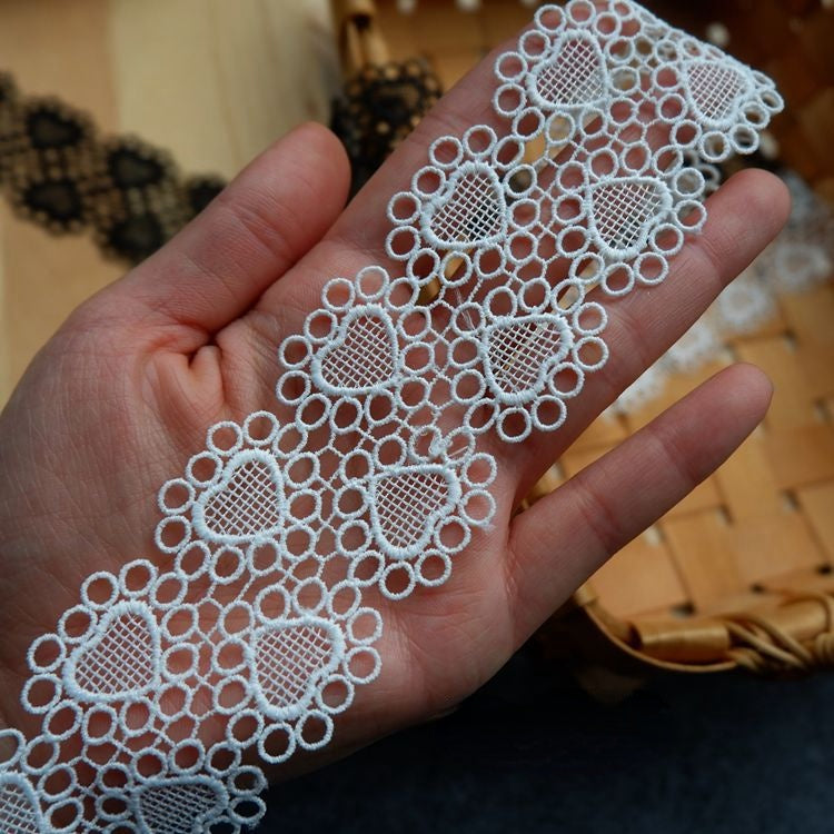 Narrow Lace Trim Width 2-5 cm LT0177-Lace Fabric Shop