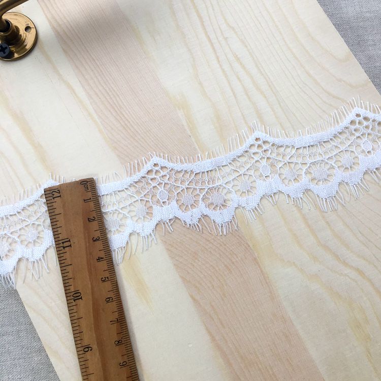 Eyelash Lace Trim Fabric Width 5 cm LT0187-Lace Fabric Shop