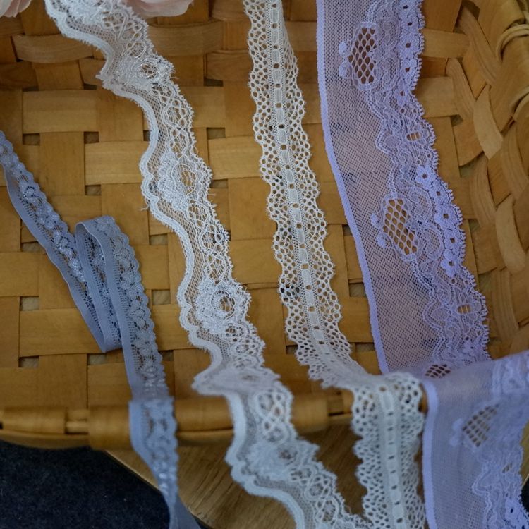 Underwear Stretch Lace Trim Width 1-5 cm CL0066-Lace Fabric Shop