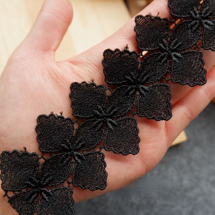 3D Lace Trim Fabric Width 3-6 cm LT0135-Lace Fabric Shop