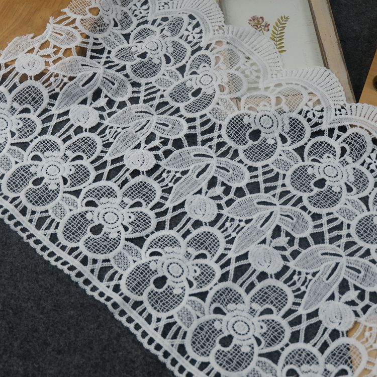 3D Guipure Trims Width 32 cm LT0122-Lace Fabric Shop