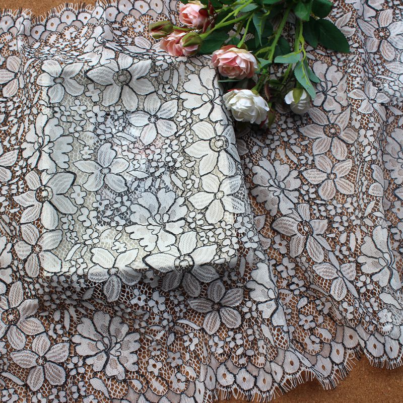 Lace Trim Fabrics Width 48 cm LT0144-Lace Fabric Shop