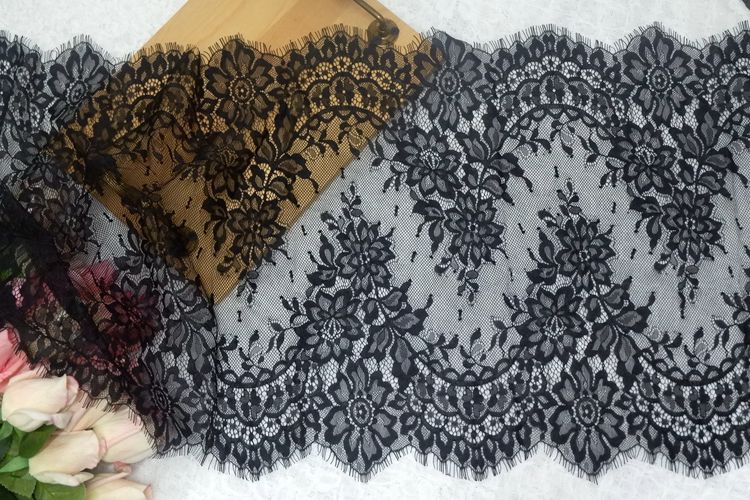 Wedding Lace Trim Material Width 40 cm LT0241-Lace Fabric Shop