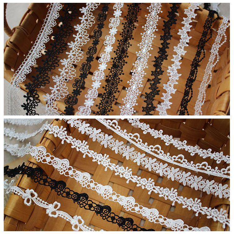 3D Lace Trim Width 1-2 cm LT0069-Lace Fabric Shop