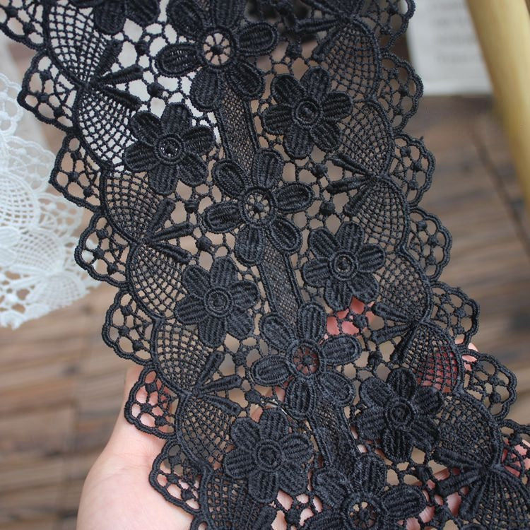 Guipure Wide Lace Trim Width 11-15 cm LT0350-Lace Fabric Shop