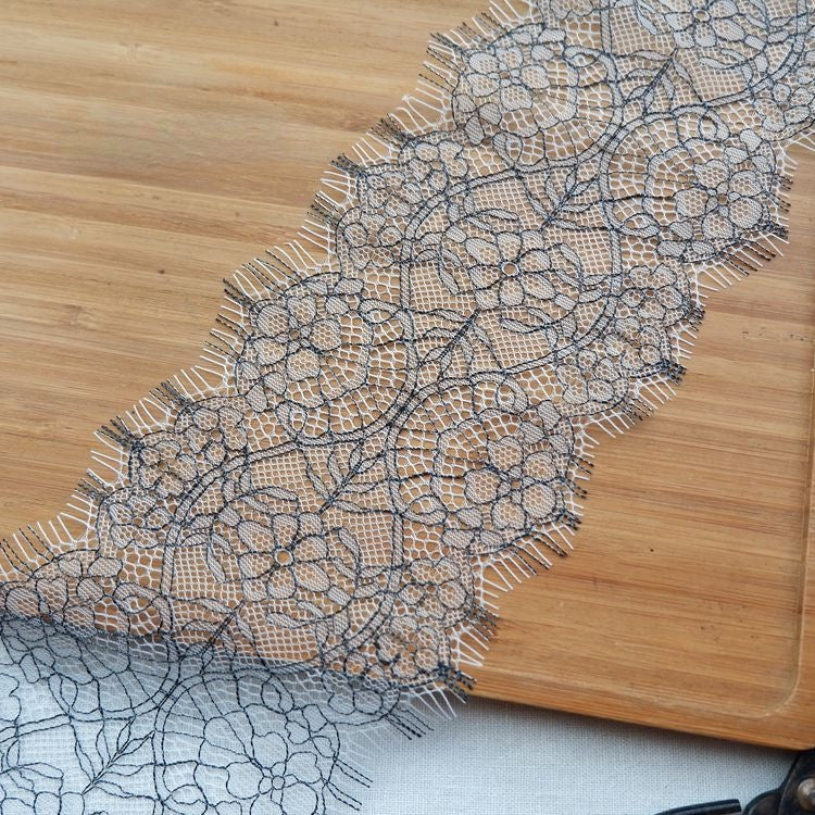 Lace Trim Width 11-25 cm LT0074-Lace Fabric Shop