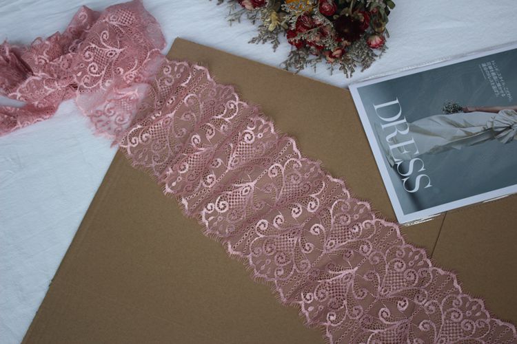 Tulle Color Lace Width 18-20 cm CL0002-Lace Fabric Shop