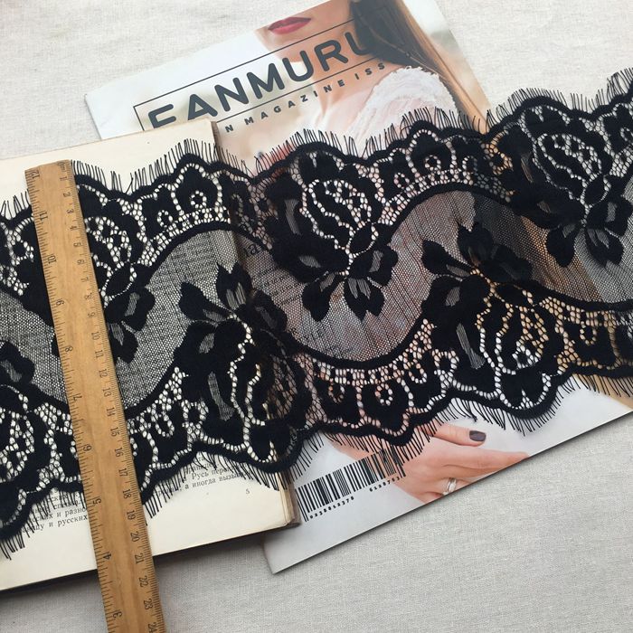 Color Lace Trim Fabric Width 17 cm CL0049-Lace Fabric Shop