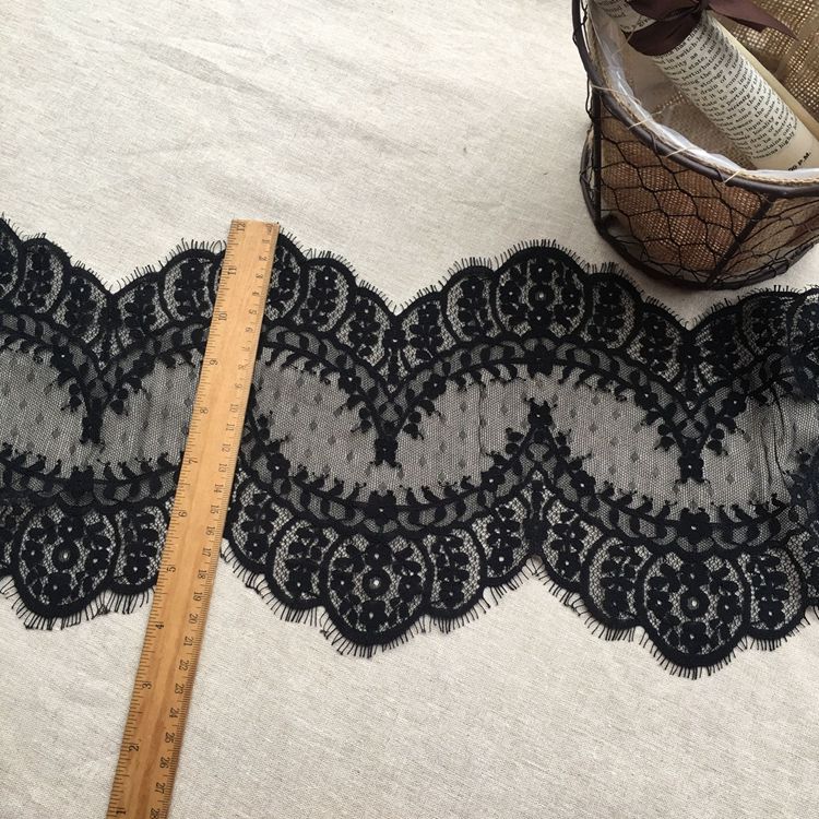 Guipure Lace Trim Width 10-21 cm LT0181-Lace Fabric Shop