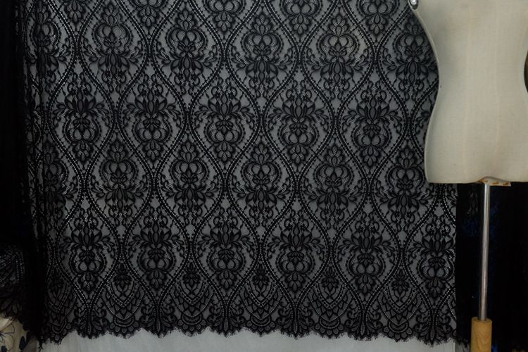 Hem Guipure Lace Material Width 150 cm GL0075-Lace Fabric Shop