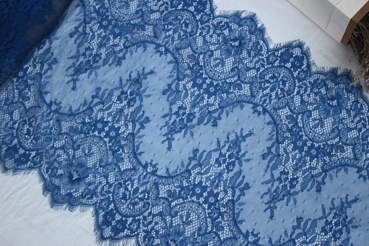 Chantilly Color Lace Width 43-45 cm CL0016-Lace Fabric Shop