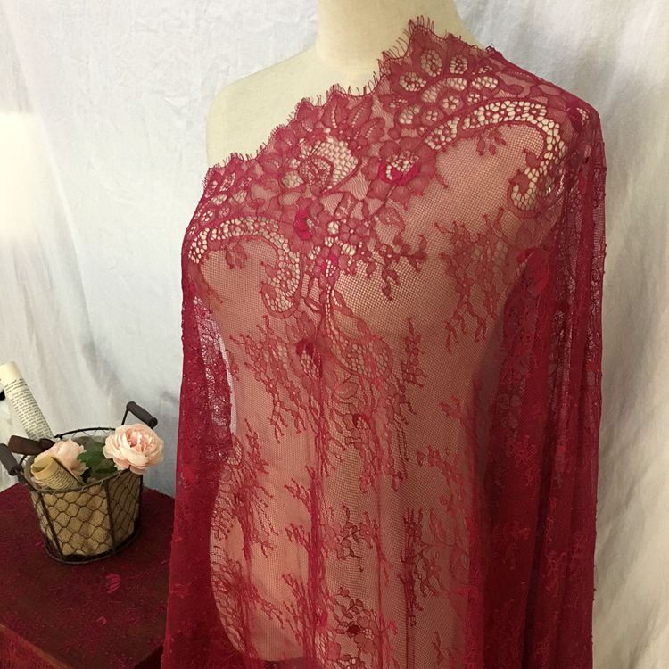 Chantilly Color Lace Width 150 cm CL0012-Lace Fabric Shop