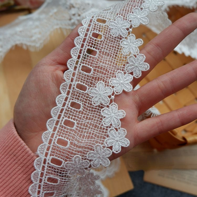 Hollow Lace Trims Dress Decoration LT0228-Lace Fabric Shop