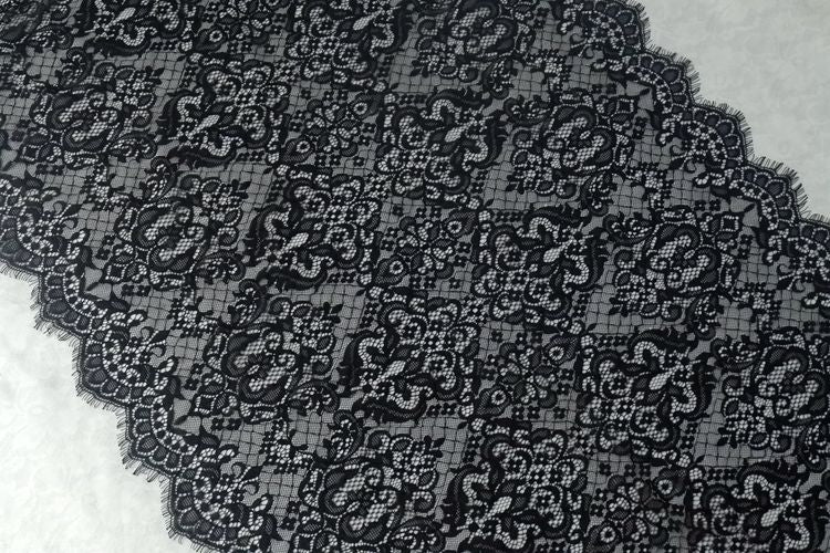 Chantilly Lace Skirt Fabric Width 67 cm CHL0099-Lace Fabric Shop
