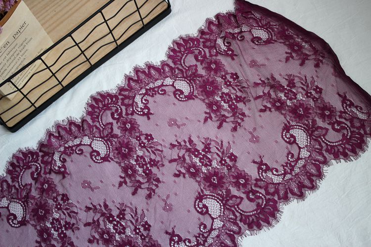 Color Lace Trim Width 39-42 cm CL0026-Lace Fabric Shop