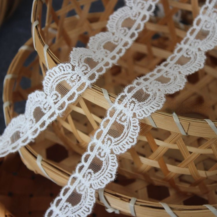 Neckline Tulle Lace Trim Width 1-2 cm TF0061-Lace Fabric Shop