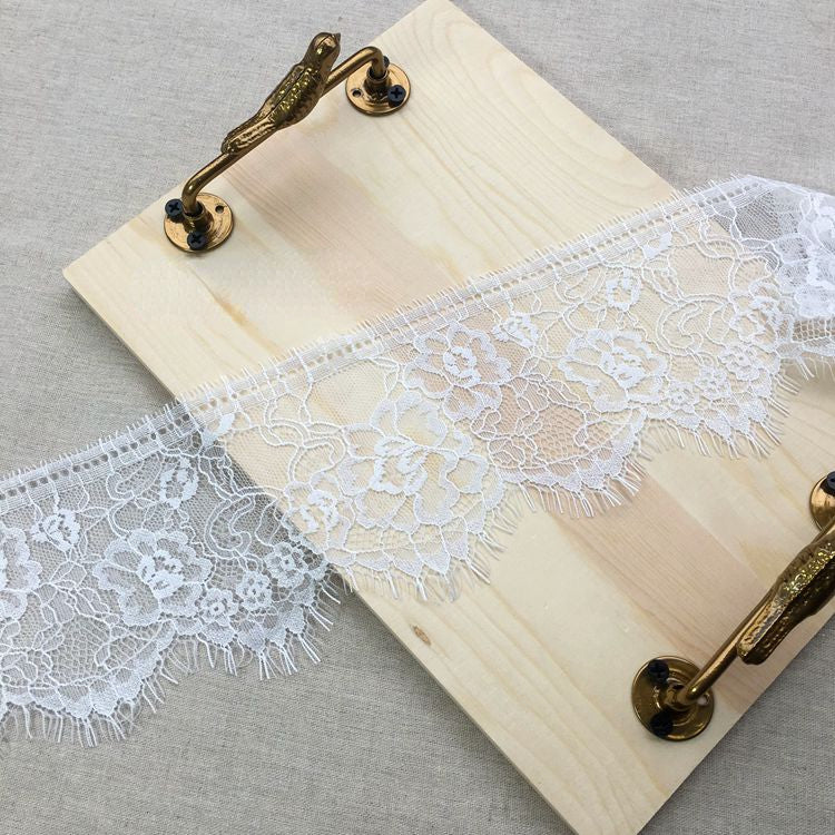 Chantilly Lace Trim Farbic Width 11 cm LT0188-Lace Fabric Shop