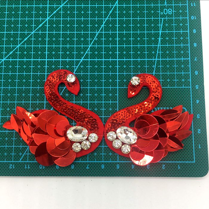 Sequins Beaded Accessories Patch BA0010-Lace Fabric Shop