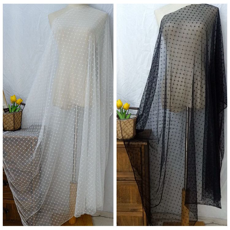 Stretch Lace Tulle Fabric Width 150cm TF0059-Lace Fabric Shop