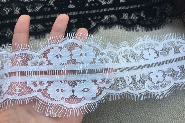 French Lace Fabrics Width 9 cm LT0175-Lace Fabric Shop