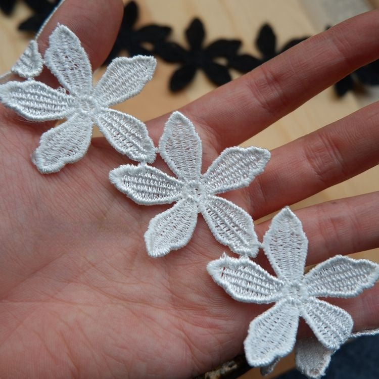 3D Lace Trim Fabric Width 3-6 cm LT0135-Lace Fabric Shop