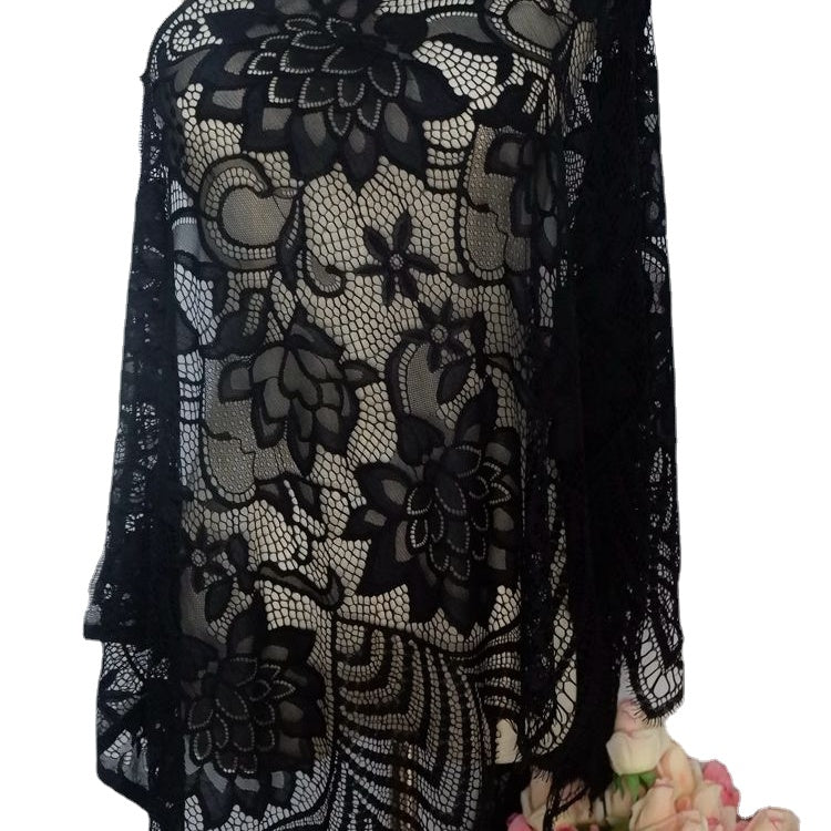 Floral Guipure Lace Width 58 cm GL0038-Lace Fabric Shop