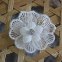 12#White 4.5x4.3cm 1 Flower