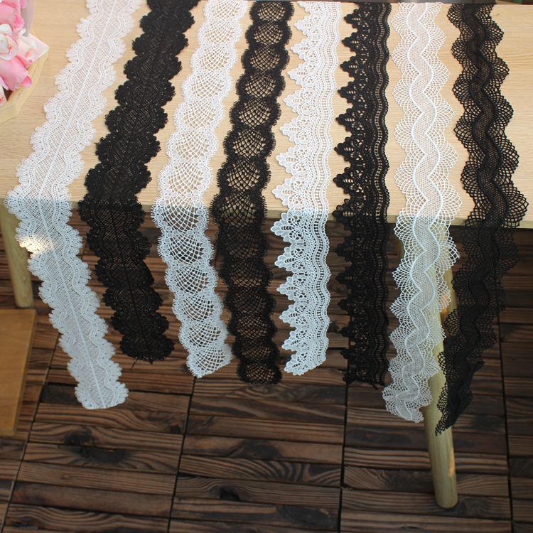 Wedding Dress Geometric Lace Trim Width 6 cm LT0342-Lace Fabric Shop