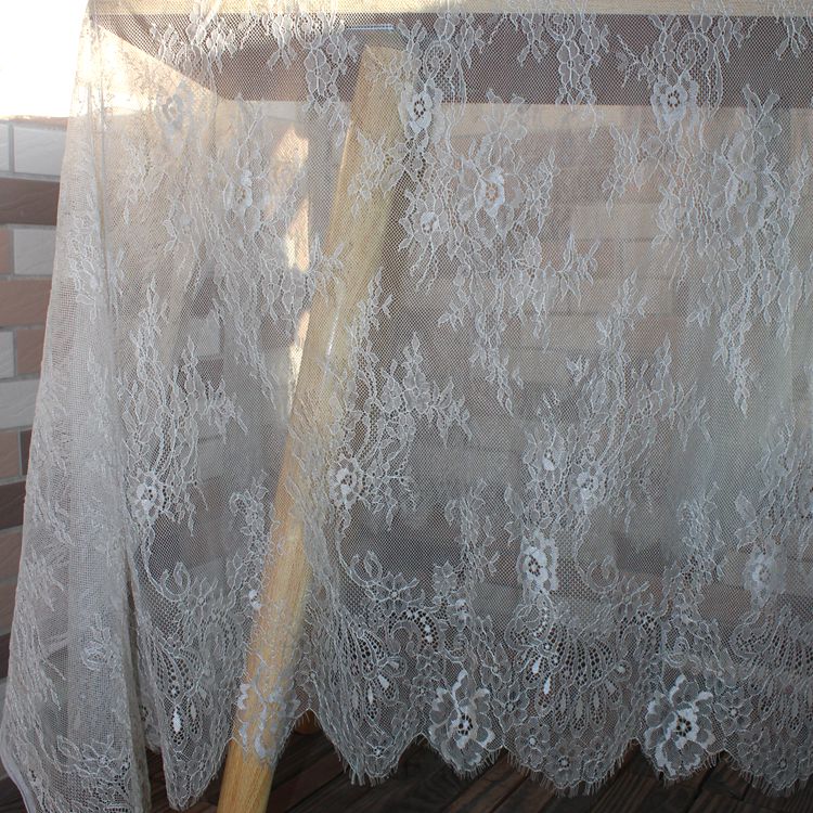 Chantilly Color Lace Width 62-150 cm CL0010-Lace Fabric Shop