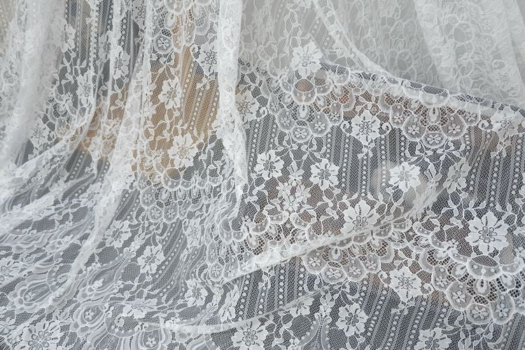 Chantilly Lace Fabric Width 150 cm CHL0068-Lace Fabric Shop