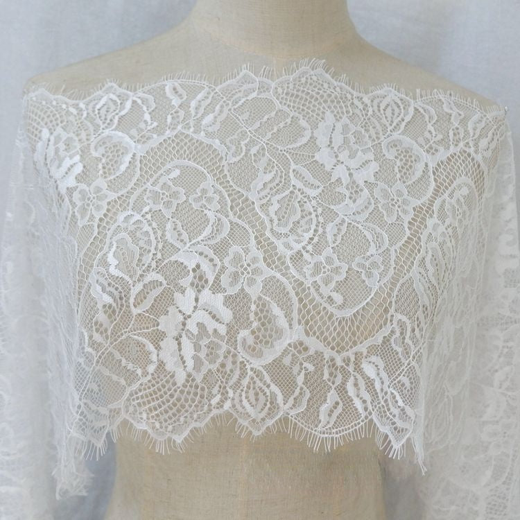 Cloth Lace Material Width 22-36 cm LT0247-Lace Fabric Shop
