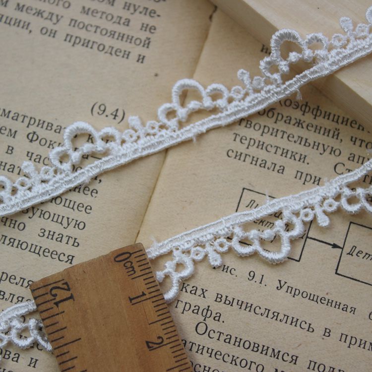 3D Lace Trim Width 1-2 cm LT0069-Lace Fabric Shop