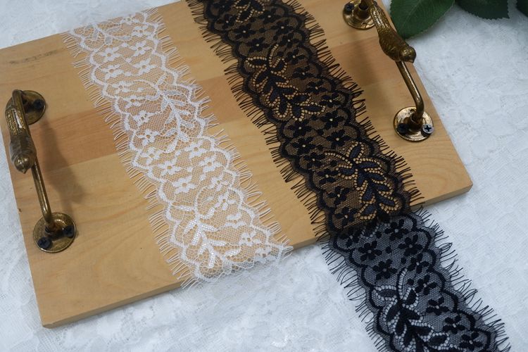 Eyelash Lace Trim Width 7 cm LT0061-Lace Fabric Shop
