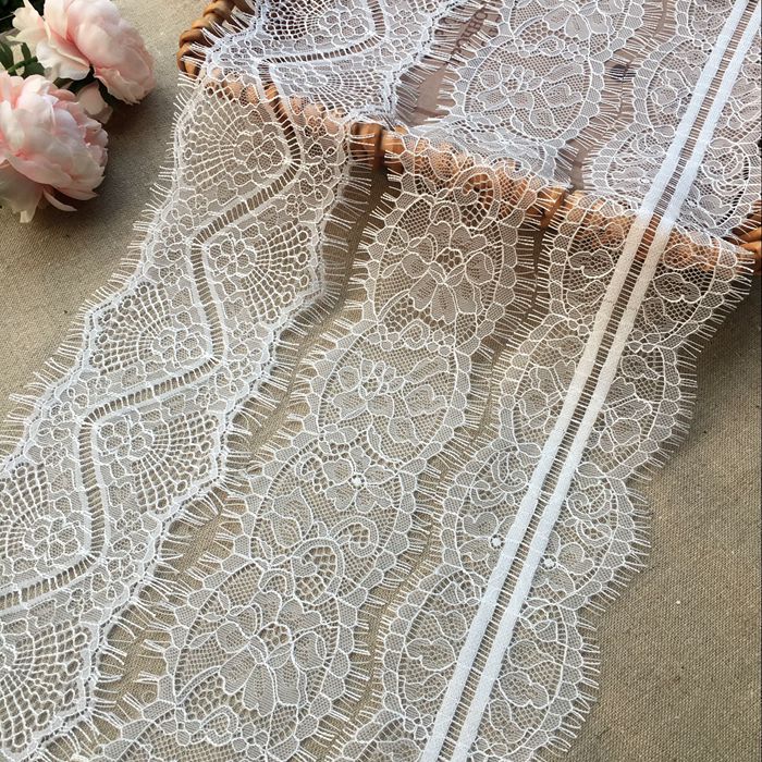 Chantilly Lace Trim Width 8-11cm LT0173-Lace Fabric Shop