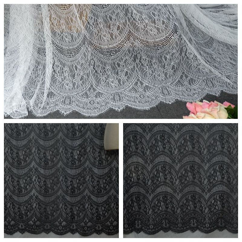 Soft Guipure Lace Width 150 cm GL0050-Lace Fabric Shop
