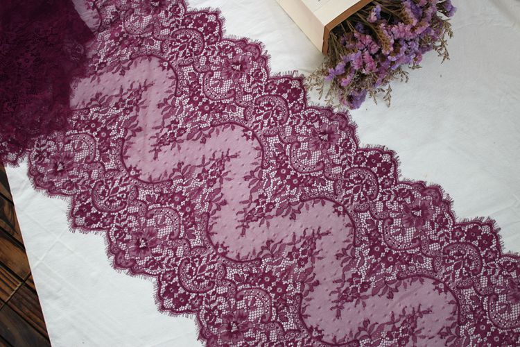 Chantilly Color Lace Width 43-45 cm CL0016-Lace Fabric Shop