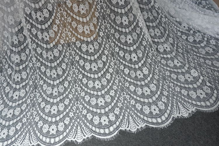 Bridal Guipure Lace Fabrics Width 150 cm GL0072-Lace Fabric Shop