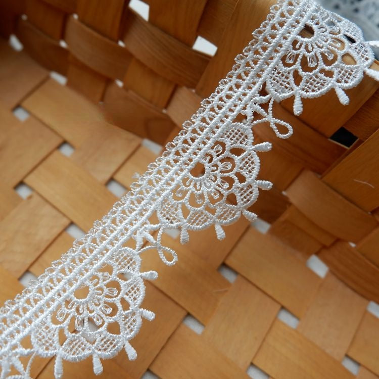 Guipure Lace Trim Fabric Width 3-4 cm LT0211-Lace Fabric Shop