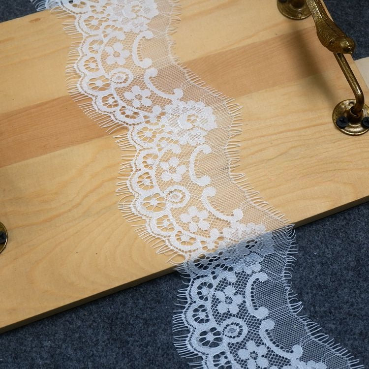 Eyelash Lace Trim Width 7-8 cm LT0010-Lace Fabric Shop