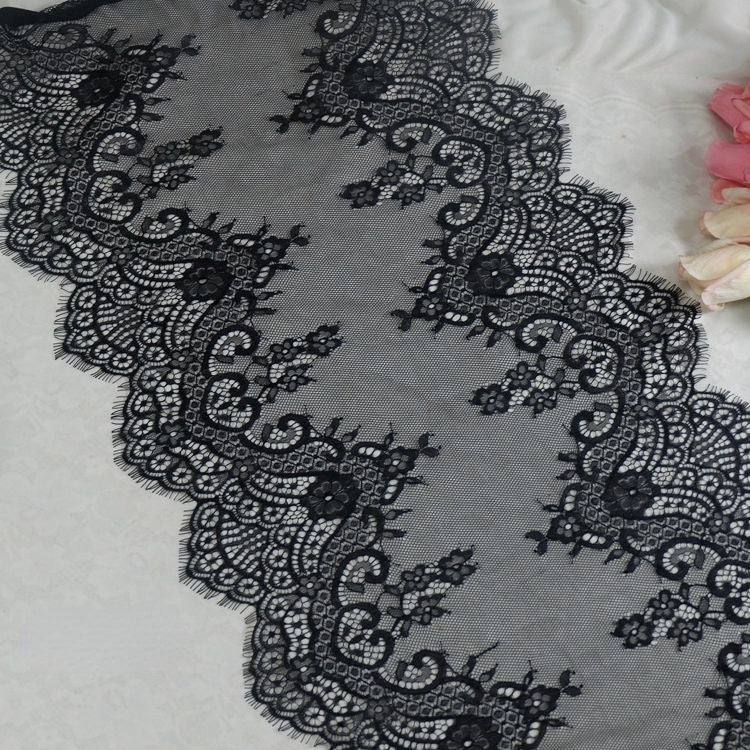 High Density Lace Trim Width 40 cm LT0046-Lace Fabric Shop
