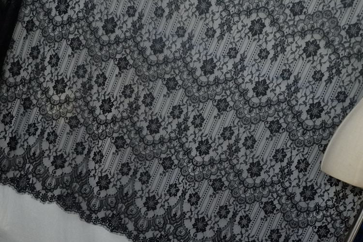 Chantilly Lace Fabric Width 150 cm CHL0068-Lace Fabric Shop