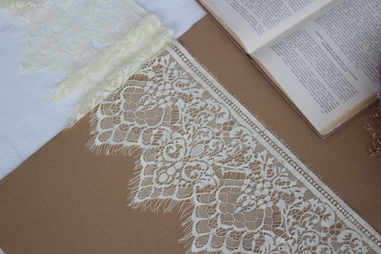 Chantilly Laces Trim 13 Colors Width 20 cm CL0073-Lace Fabric Shop