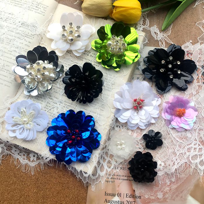 Beaded Floral Bag DIY Accessories BA0081-Lace Fabric Shop