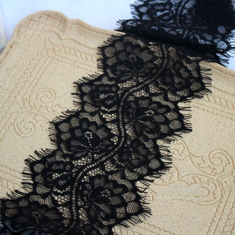 3D Blouse Lace Trim Fabric Width 8-14 cm LT0324-Lace Fabric Shop