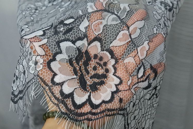 Stripe Guipure Lace Width 150 cm GL0003-Lace Fabric Shop