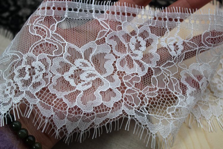 Chantilly Lace Trim Farbic Width 11 cm LT0188-Lace Fabric Shop