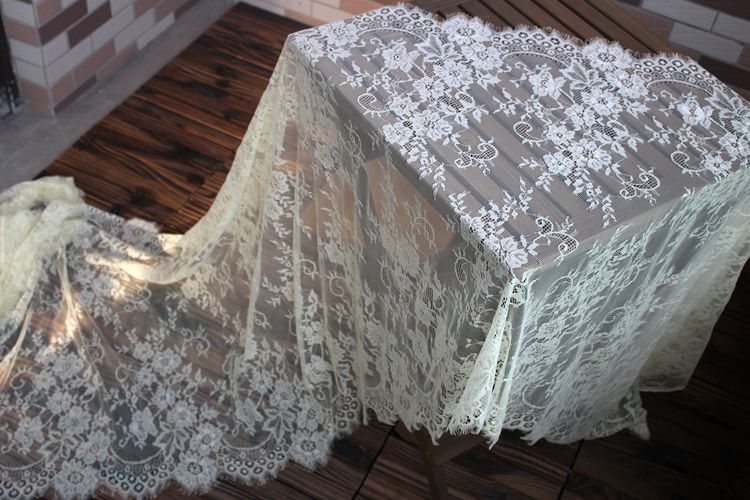 Chantilly Color Lace Width 70-78cm CL0005-Lace Fabric Shop