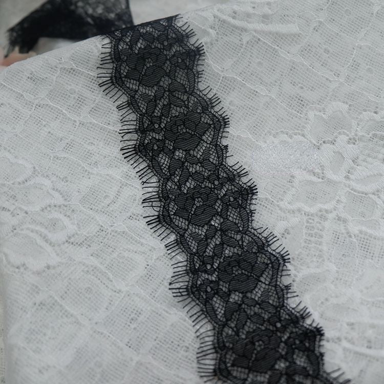 Chantilly Lace Trimming Width 6 cm LT0158-Lace Fabric Shop