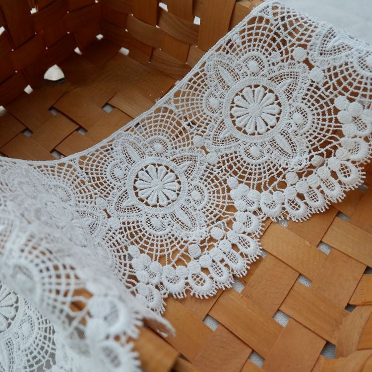 Guipure Lace Trim Width 7-17 cm LT0029-Lace Fabric Shop